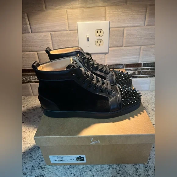 Christian Louboutin “Loubille Flat/Pat/VV/Calf/GG” - Picture 7 of 11